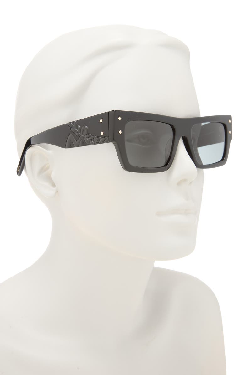 MCM 53mm Square Sunglasses, Alternate, color, 