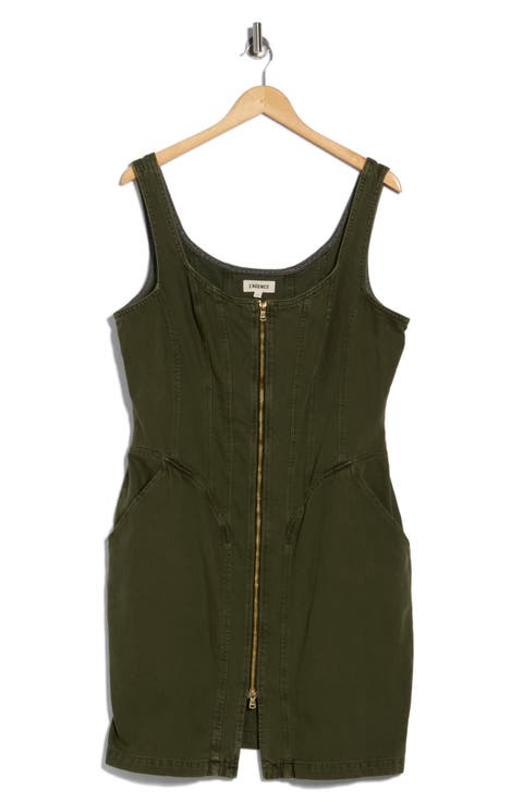 Jaxyn Sleeveless Zip Front Dress