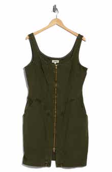 L'AGENCE Jaxyn Sleeveless Zip Front Dress