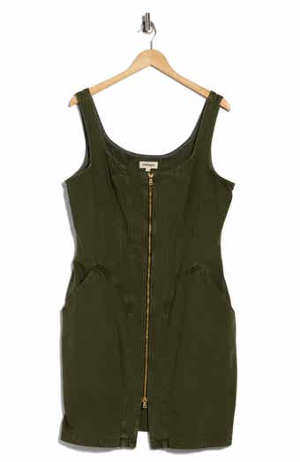 L'AGENCE Jaxyn Sleeveless Zip Front Dress