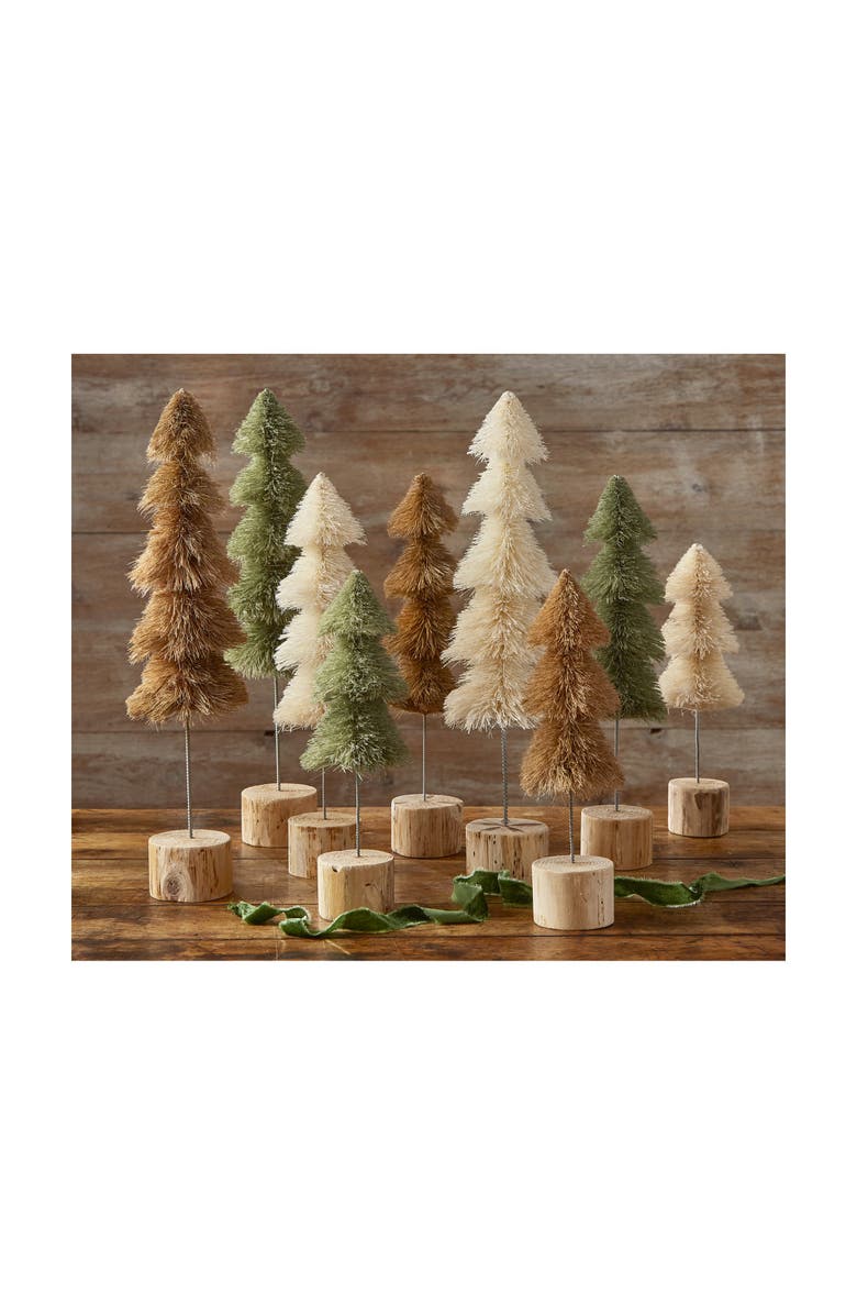 tag Small Light Green Sisal Tree Sculpture Holiday Decor, Alternate, color, Green