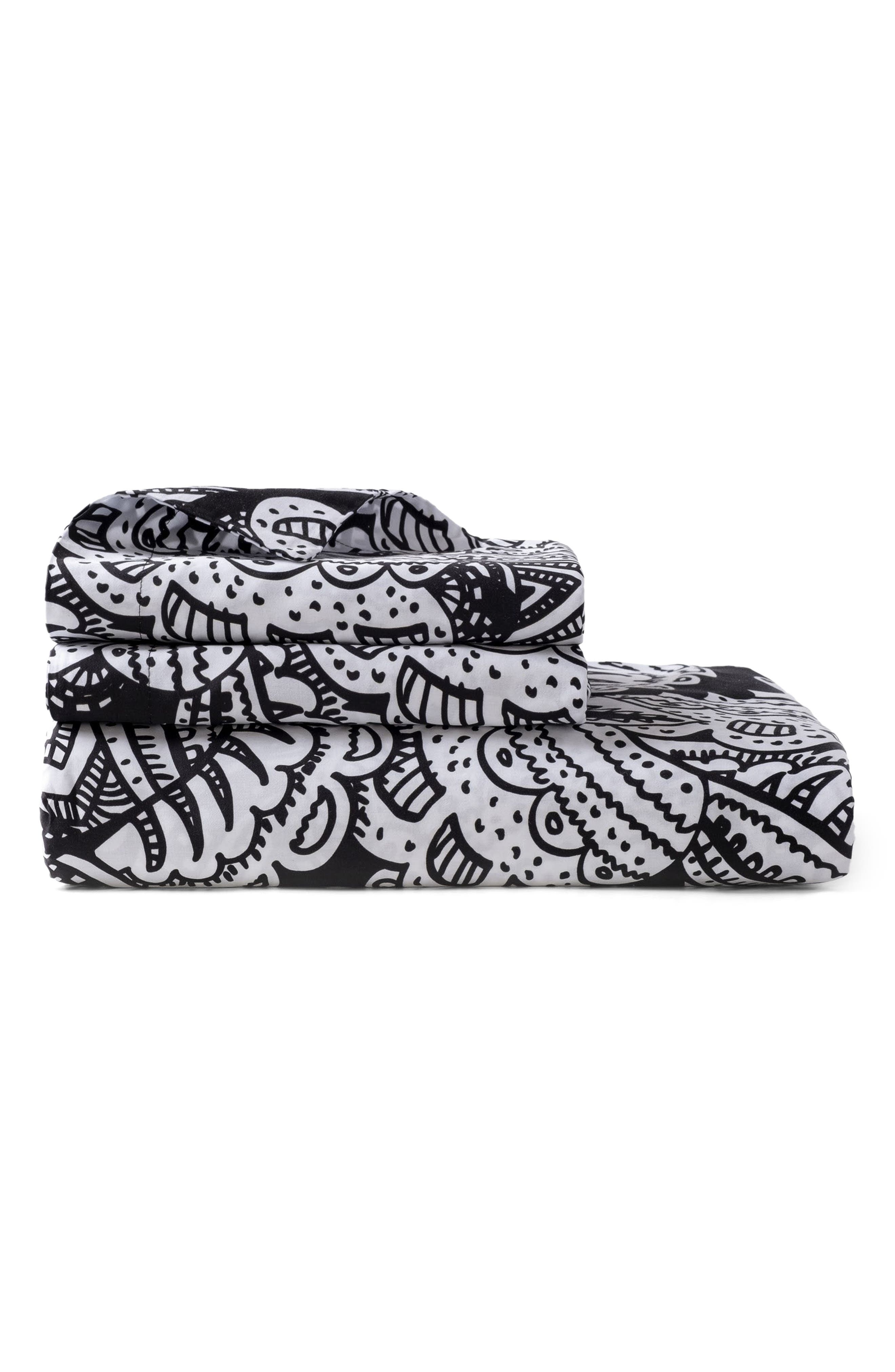 Brooks Brothers Paisley 3-Piece Duvet Set