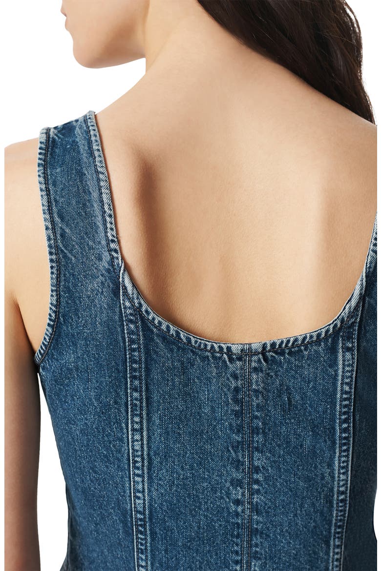 Poppy Denim Vest, Alternate, color, ADELINE