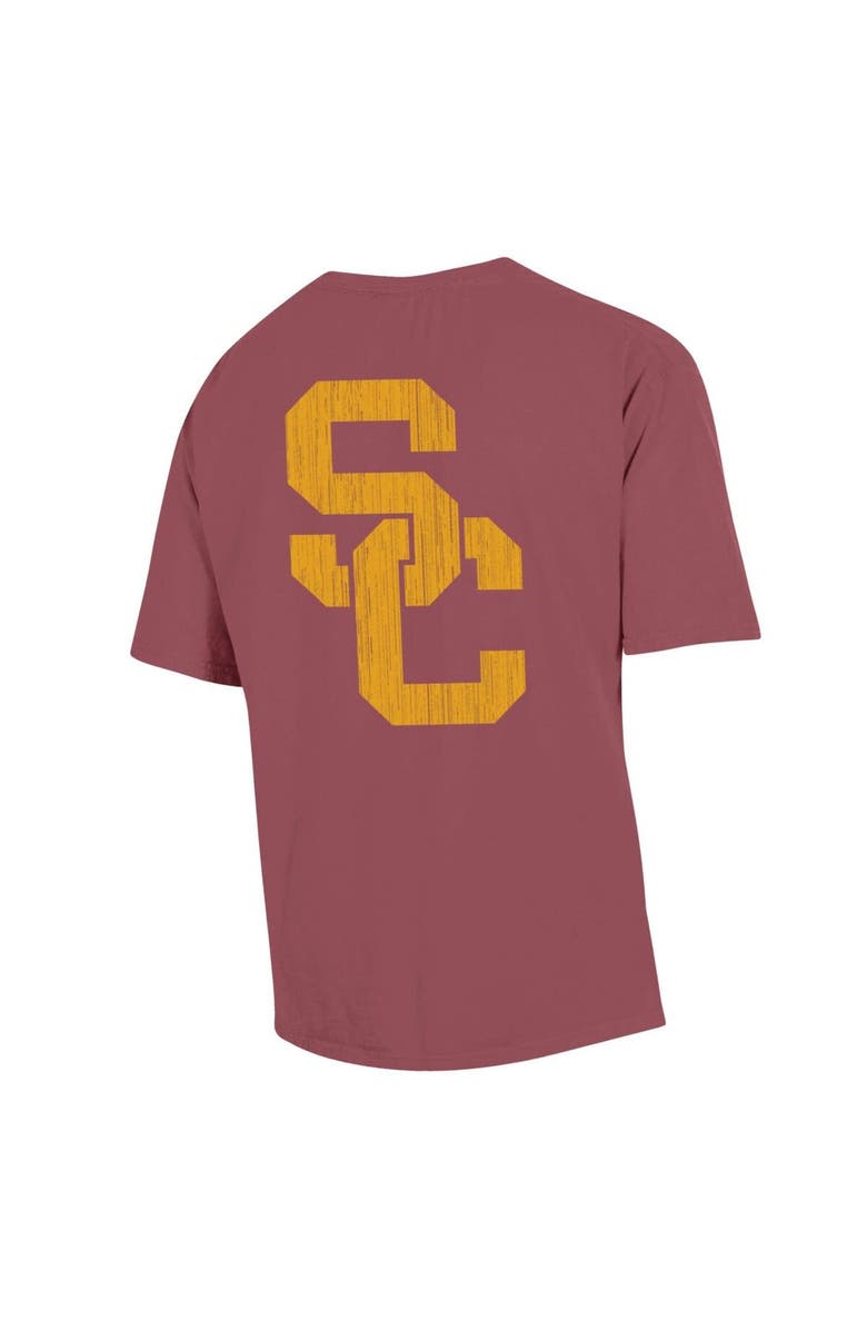 Comfort Wash Men's Comfort Wash Cardinal USC Trojans Vintage Logo T-Shirt, Alternate, color, 