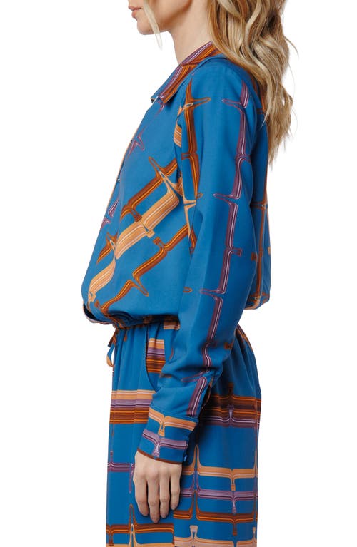 Ciebon Stacia Mod Print In Blue