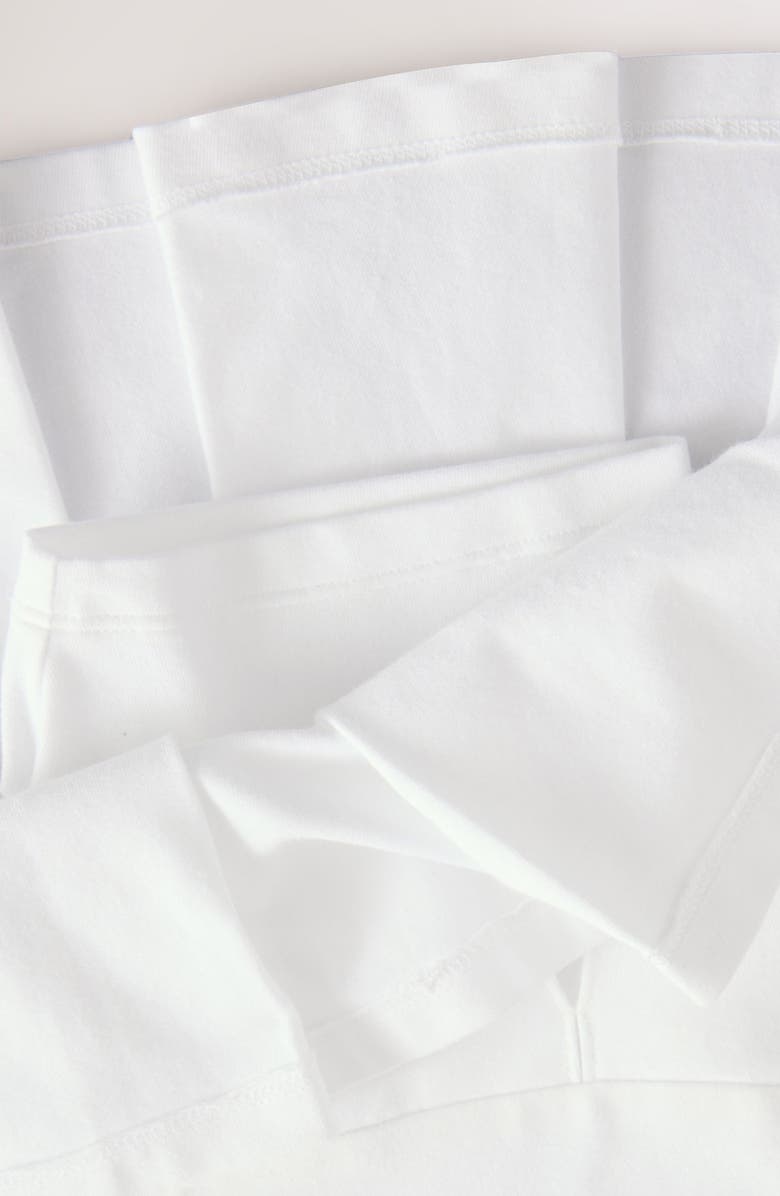 NEXT Kids' Stretch Cotton Tennis Skort, Alternate, color, White