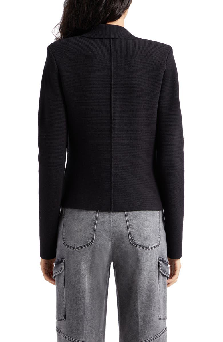 L'AGENCE Sofia Cotton Blend Cardigan Blazer, Alternate, color, 