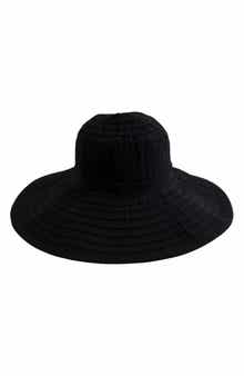 San Diego Hat Ribbon Wide Brim Hat