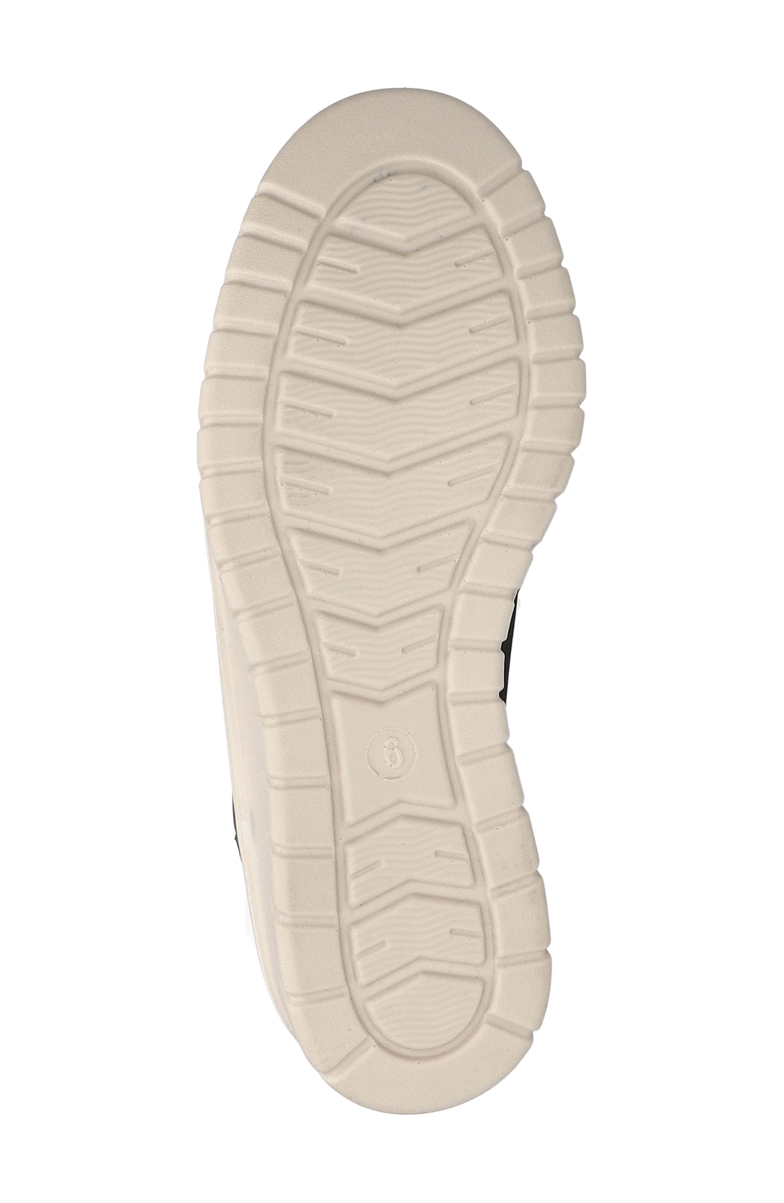 EASY STREET Petal Laser Cut Slingback Sneaker, Alternate, color, Black