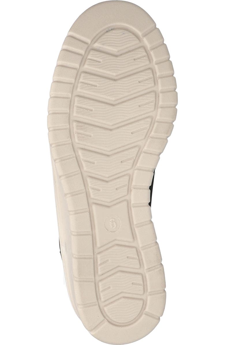 EASY STREET Petal Laser Cut Slingback Sneaker, Alternate, color, Black