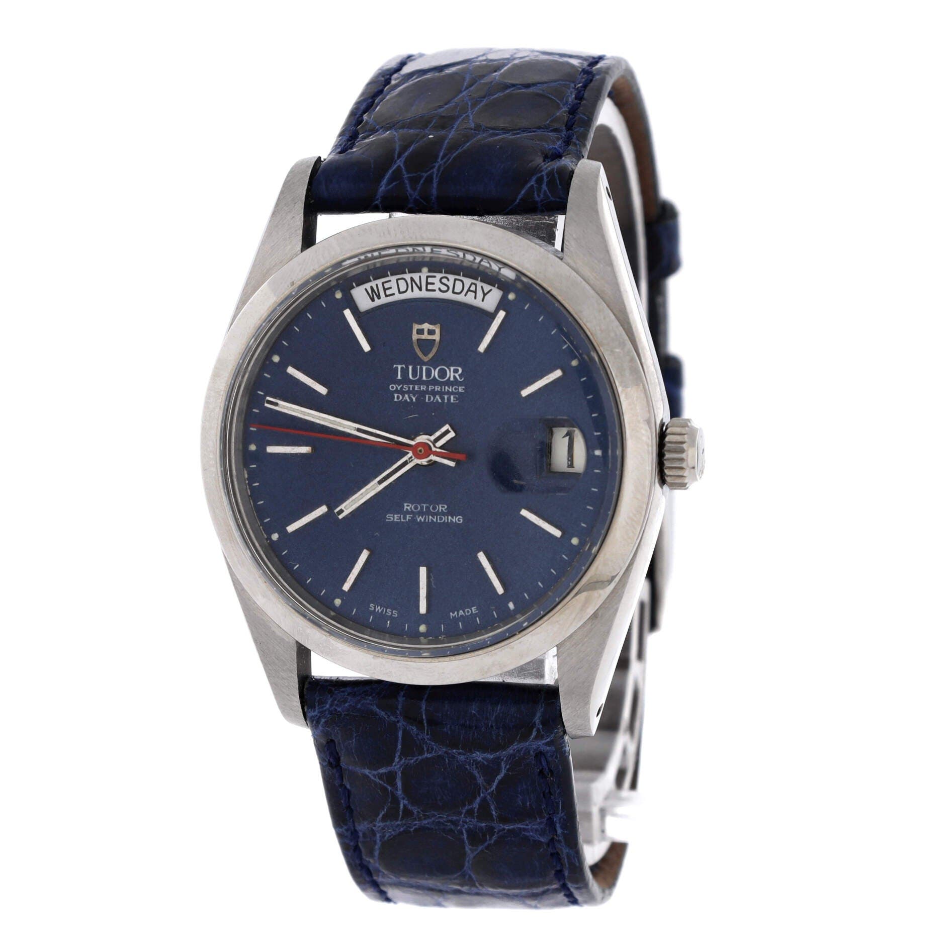 Prince Day-Date Automatic Watch Stainless Steel and Alligator 36, Alternate, color, Metallic Silver