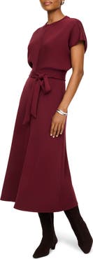 SPANX® AirEssentials Draped Midi Dress