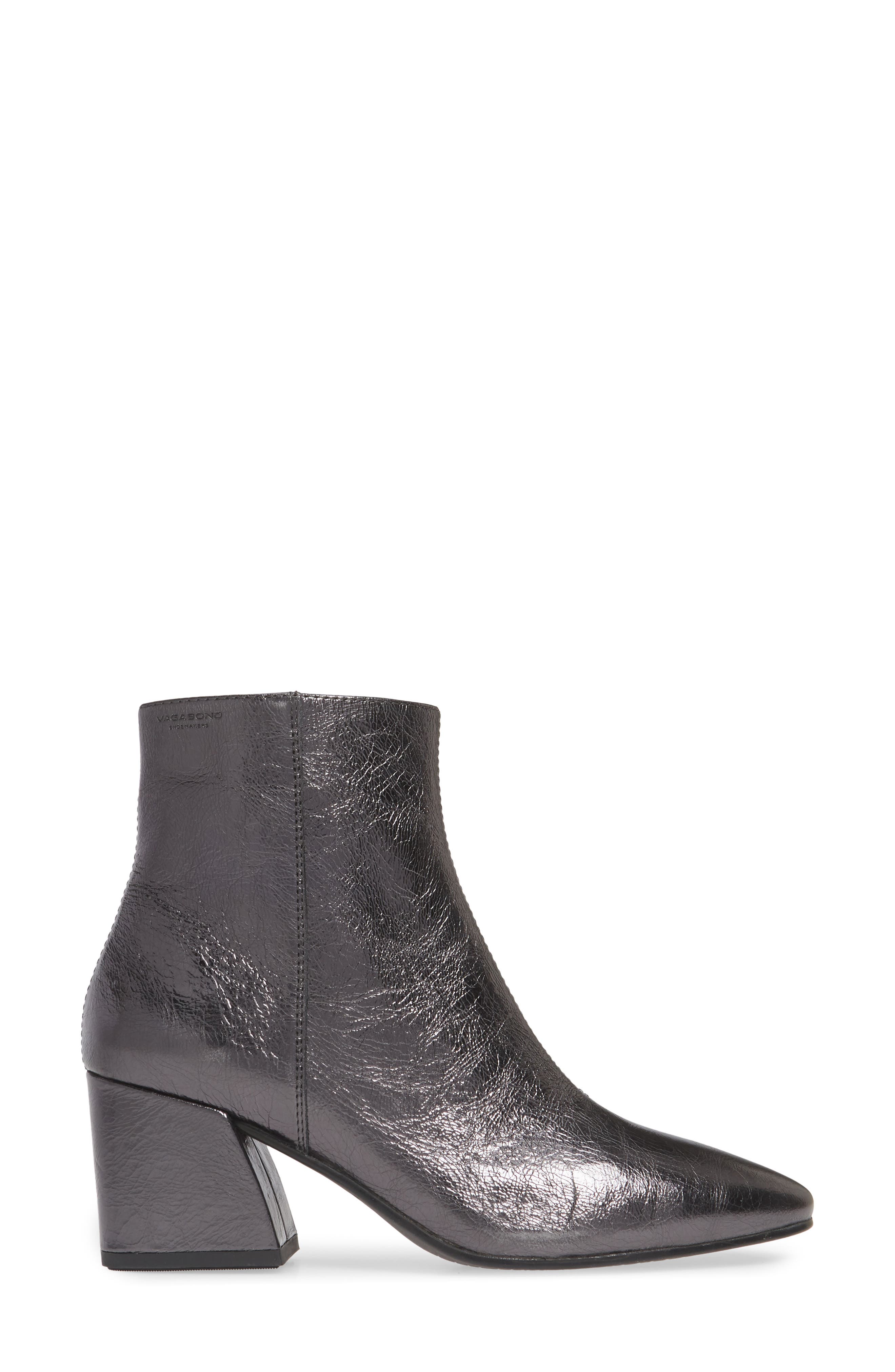 Olivia Bootie, Alternate, color, DARK SILVER