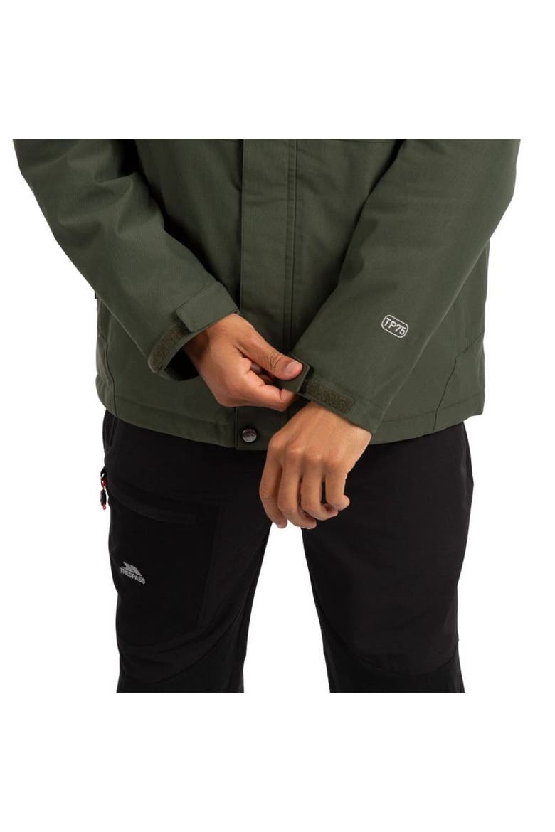 Discott Waterproof Jacket, Alternate, color, Ivy