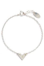 Nashelle Initial Heart Bracelet