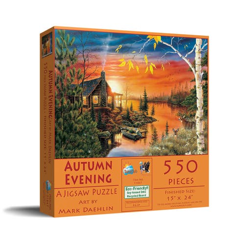 Autumn Evening 550 piece Jigsaw Puzzle for Adults