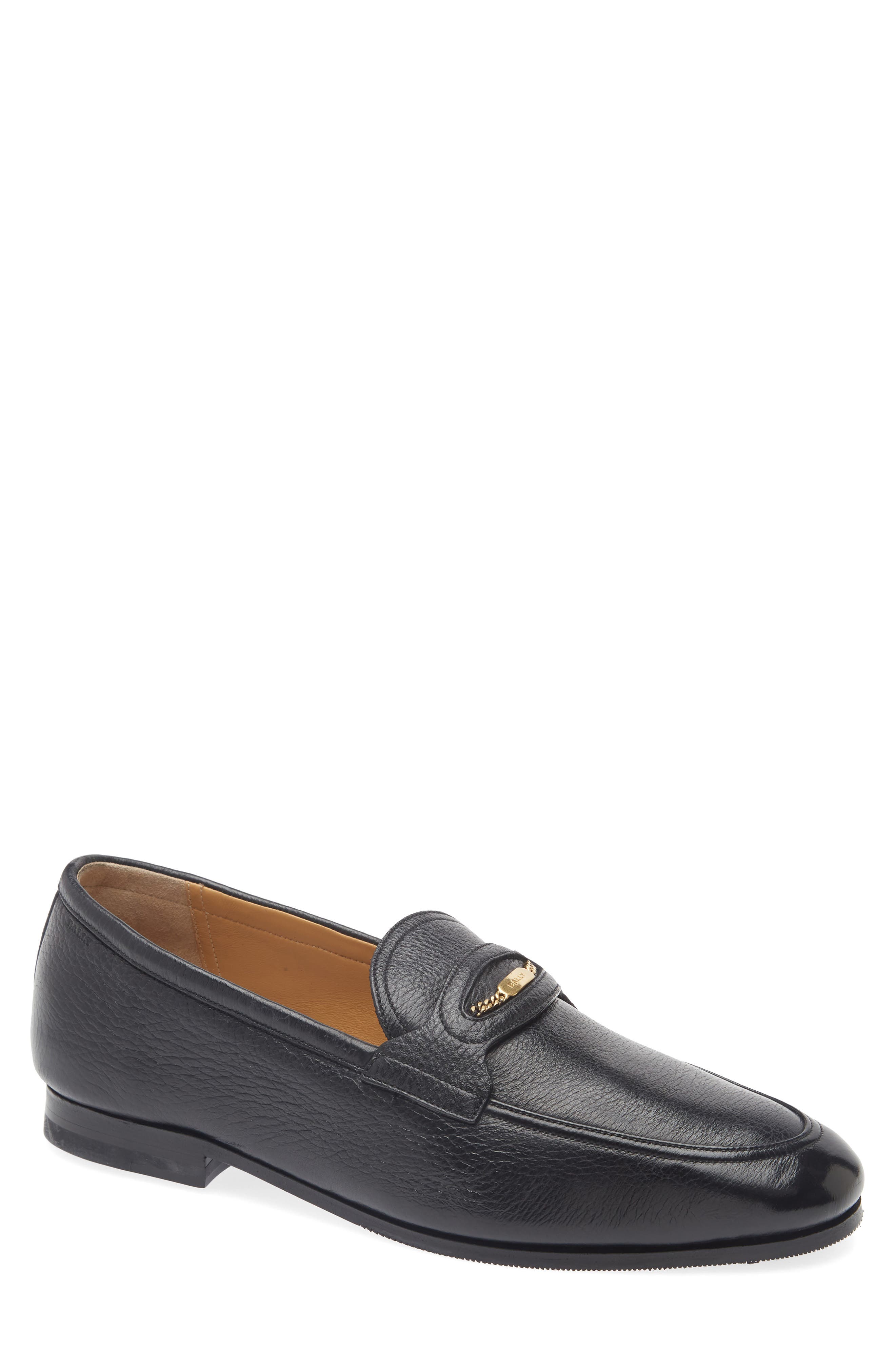 Bally Ribald Chain Bit Loafer, Main, color, 