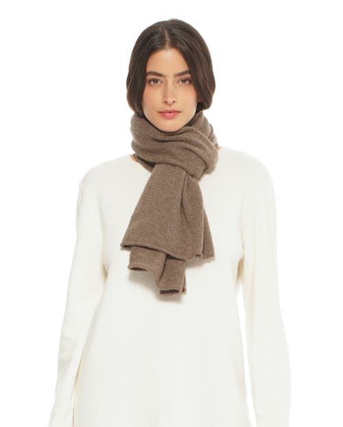 Monticelli Cashmere Pure Cashmere Cloud-Soft Scarf in Brown  product