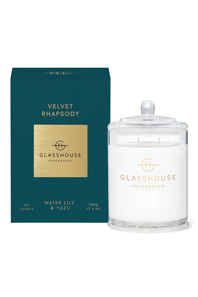 Velvet Rhapsody Scented Candle, Main, color, VELVET RHAPSODY