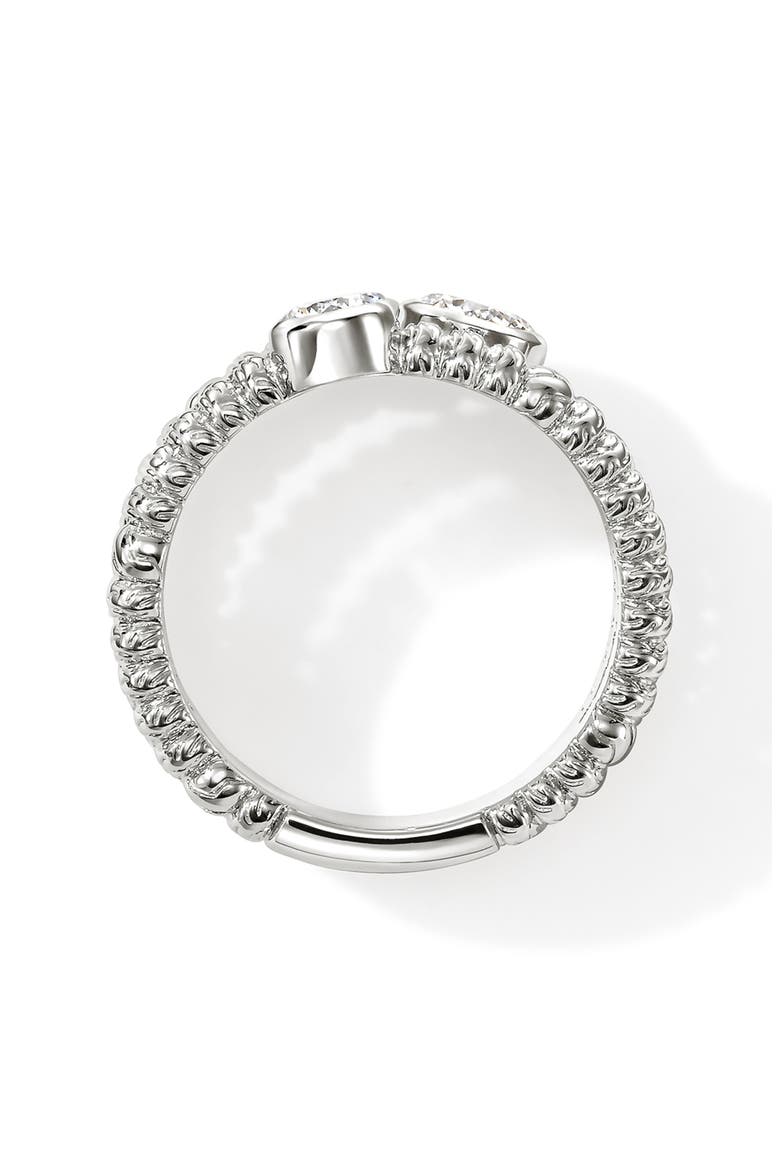 JH Lovestruck Sterling Silver Lab Grown Diamond Ring, Alternate, color, SILVER