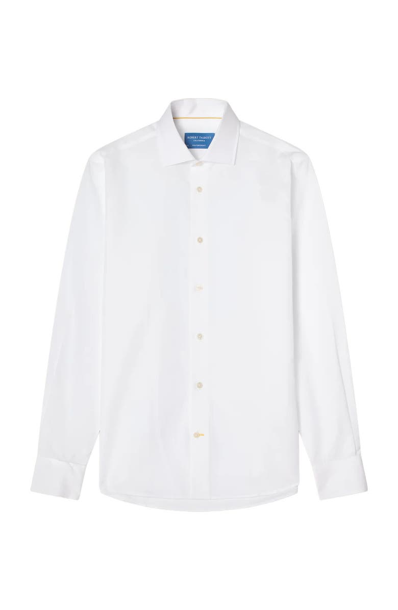 Robert Talbott Reynolds Cotton/Linen Contemporary Fit Shirt, Alternate, color, 