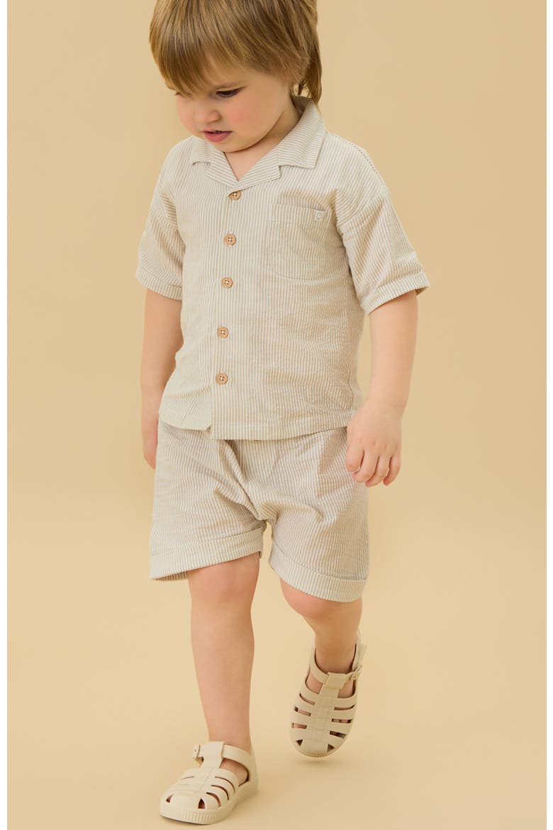 Stripe Woven Shirt, Alternate, color, Seagrass Stripe