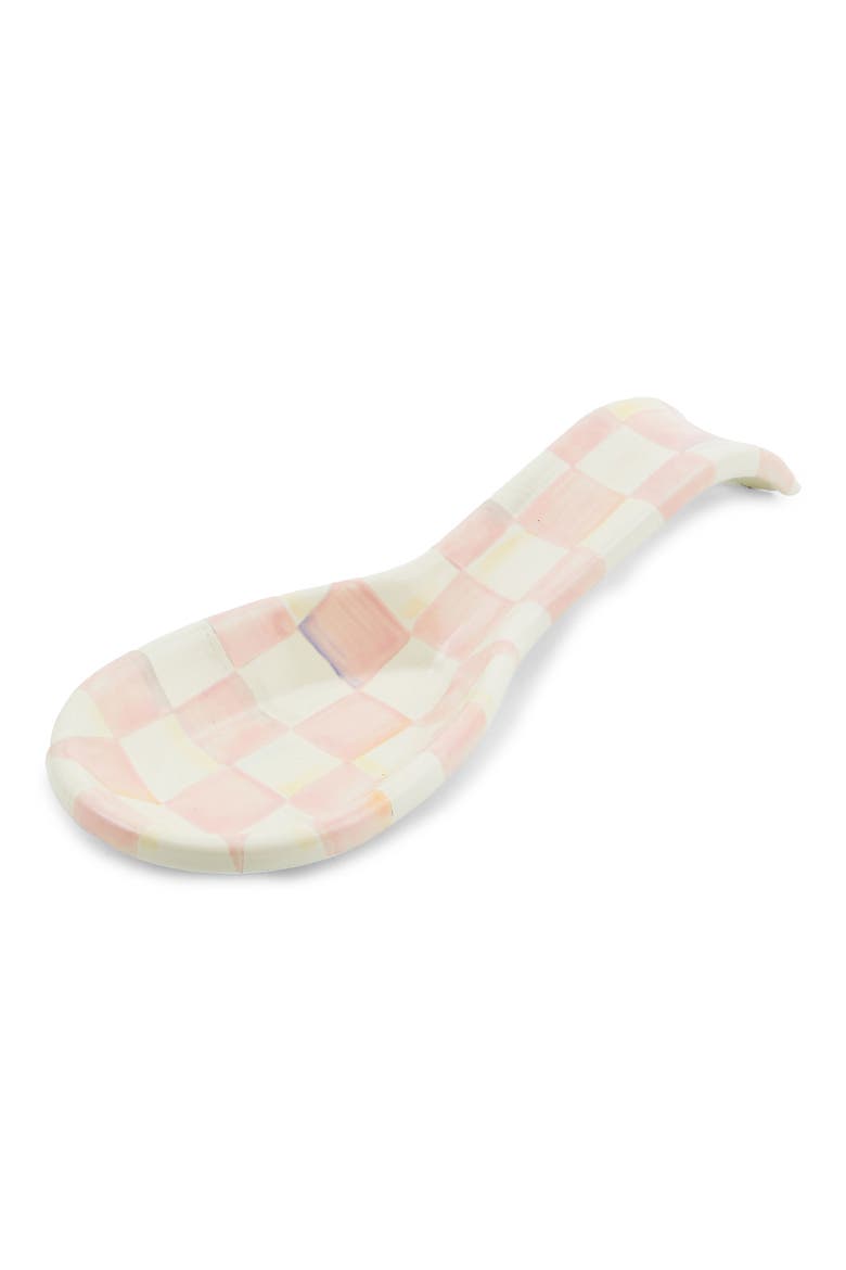 Rosy Check Spoon Rest, Main, color, ROSY