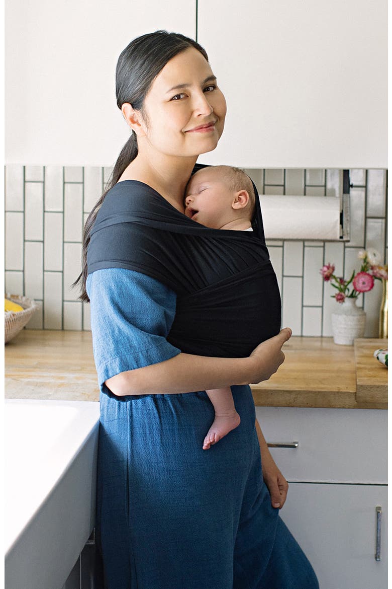 Aura Baby Wrap, Alternate, color, PURE BLACK