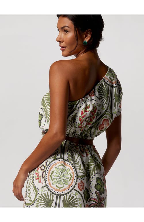 Tori Richard Bazaar Theodora Dress In Vanilla