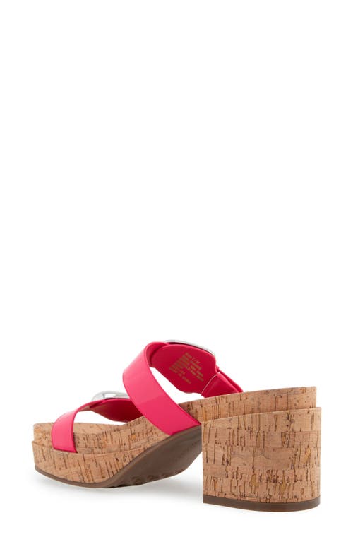 AEROSOLES AEROSOLES CHANCE PLATFORM SLIDE SANDAL