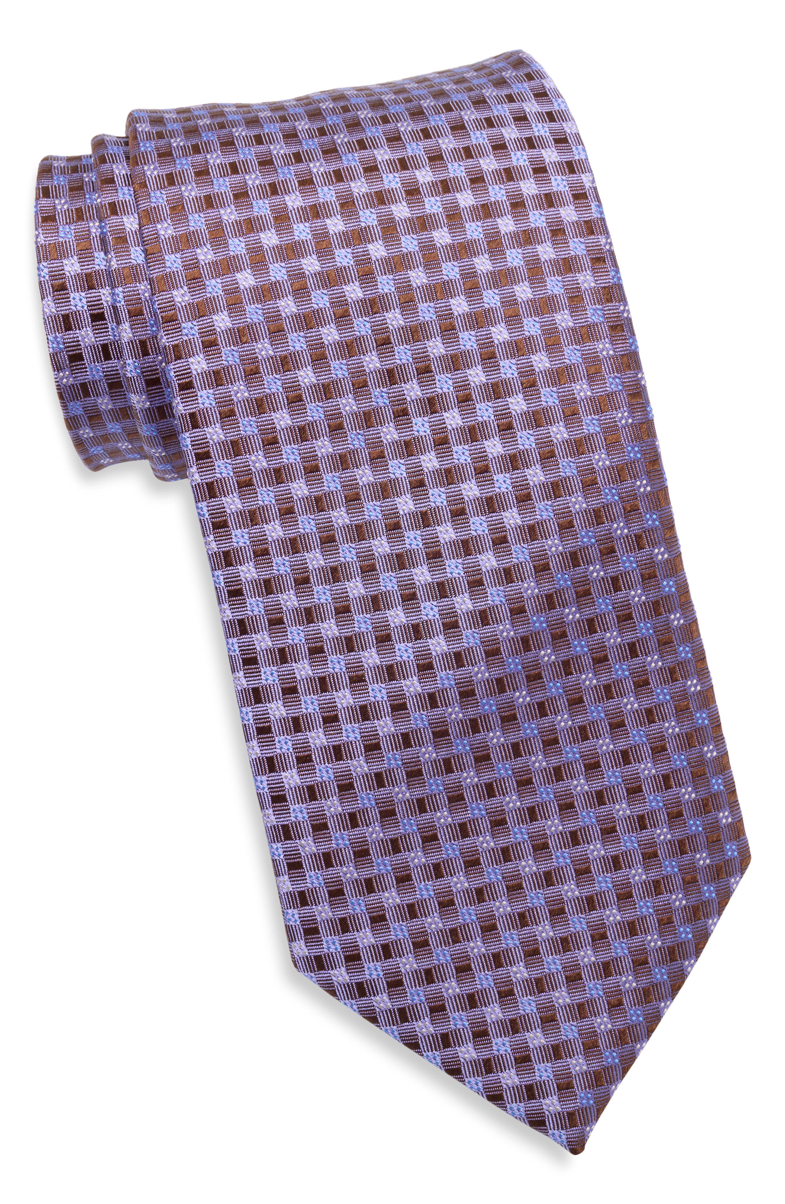 Eton Neat Medallion Silk Tie