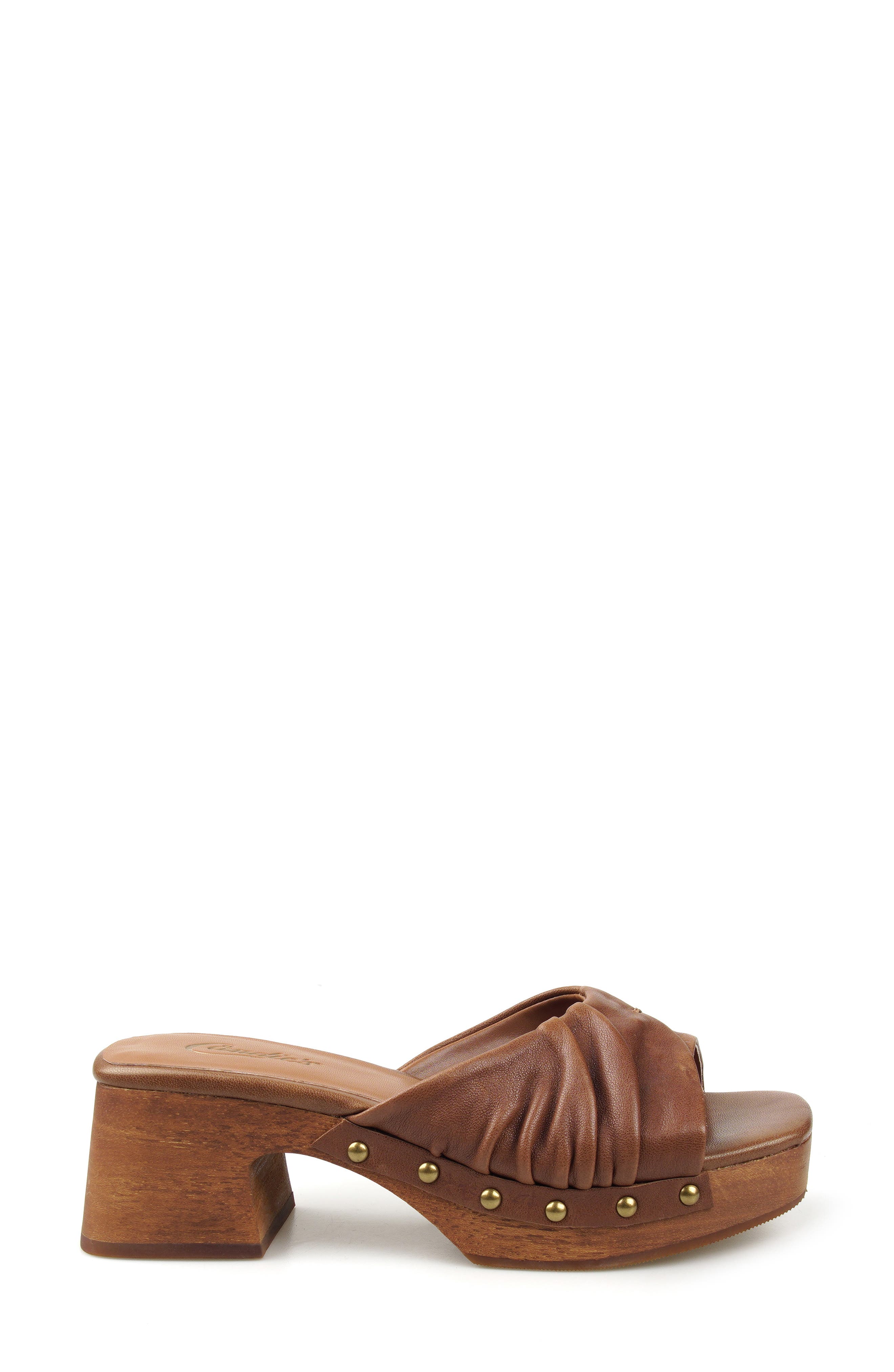 Platform Sandal, Alternate, color, TANLT