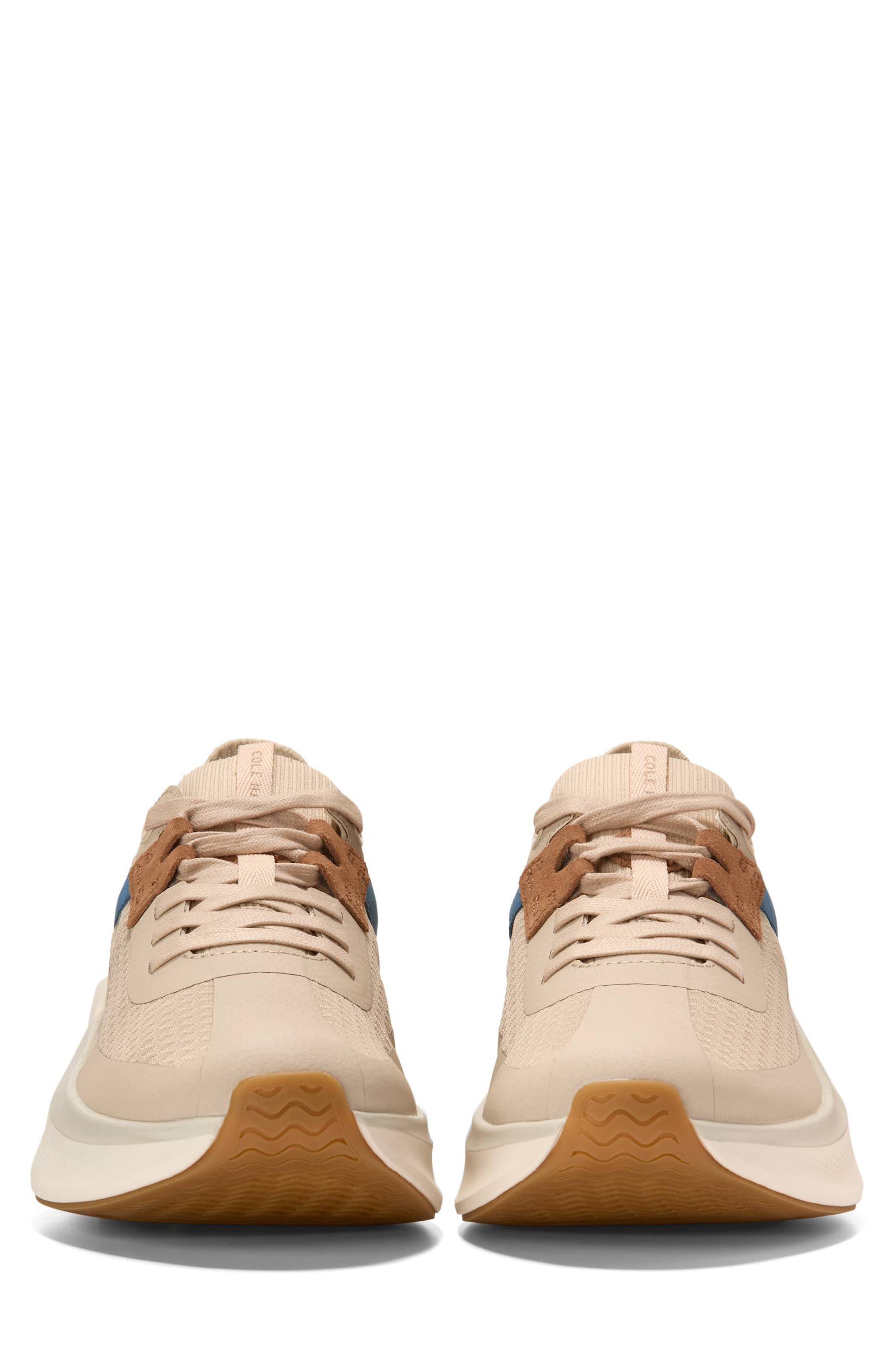 Cole Haan GRANDPRO All Day Runner Sneaker, Alternate, color, Oat / Blue/ Ivory