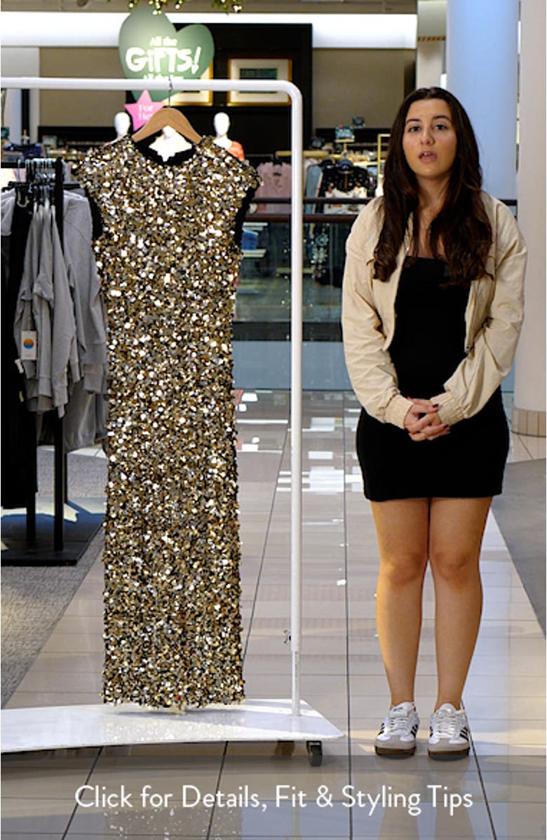 Lea Sequin Dress, sales video thumbnail