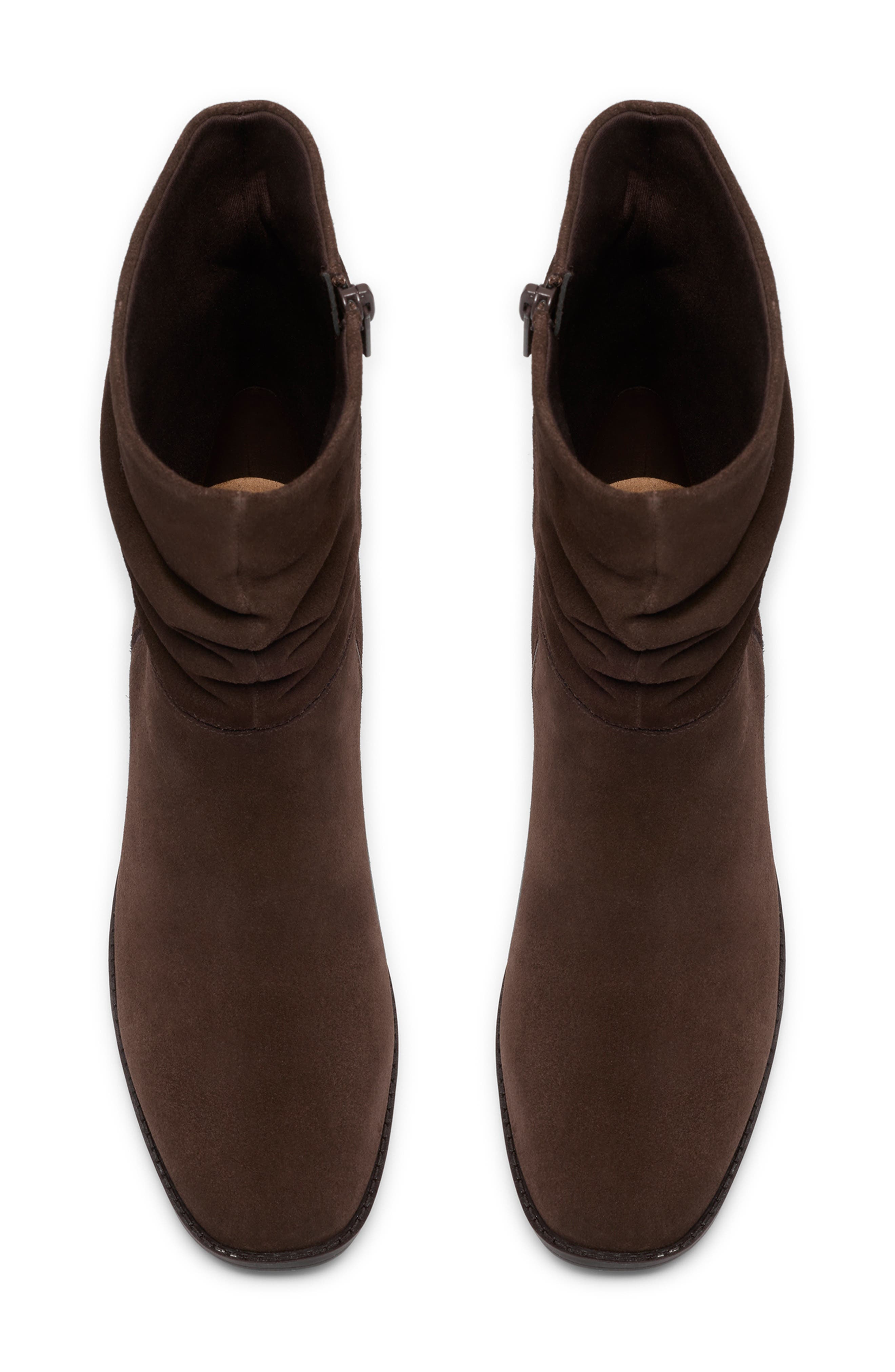 Danyelle Ruby Bootie, Alternate, color, DARK BROWN SUEDE