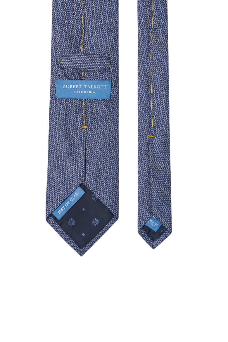 Robert Twill Check Best of Class Necktie, Alternate, color, Blue