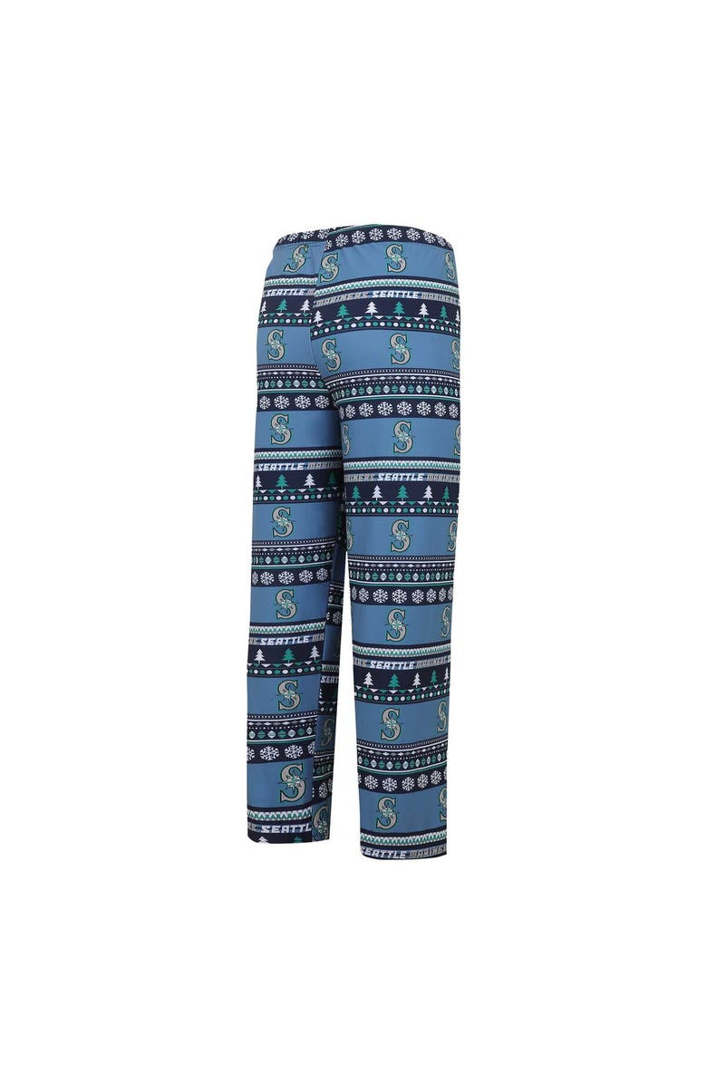 CONCEPTS SPORT Men's Concepts Sport Navy Seattle Mariners Knit Ugly Sweater Long Sleeve Top & Pants Set, Alternate, color, 