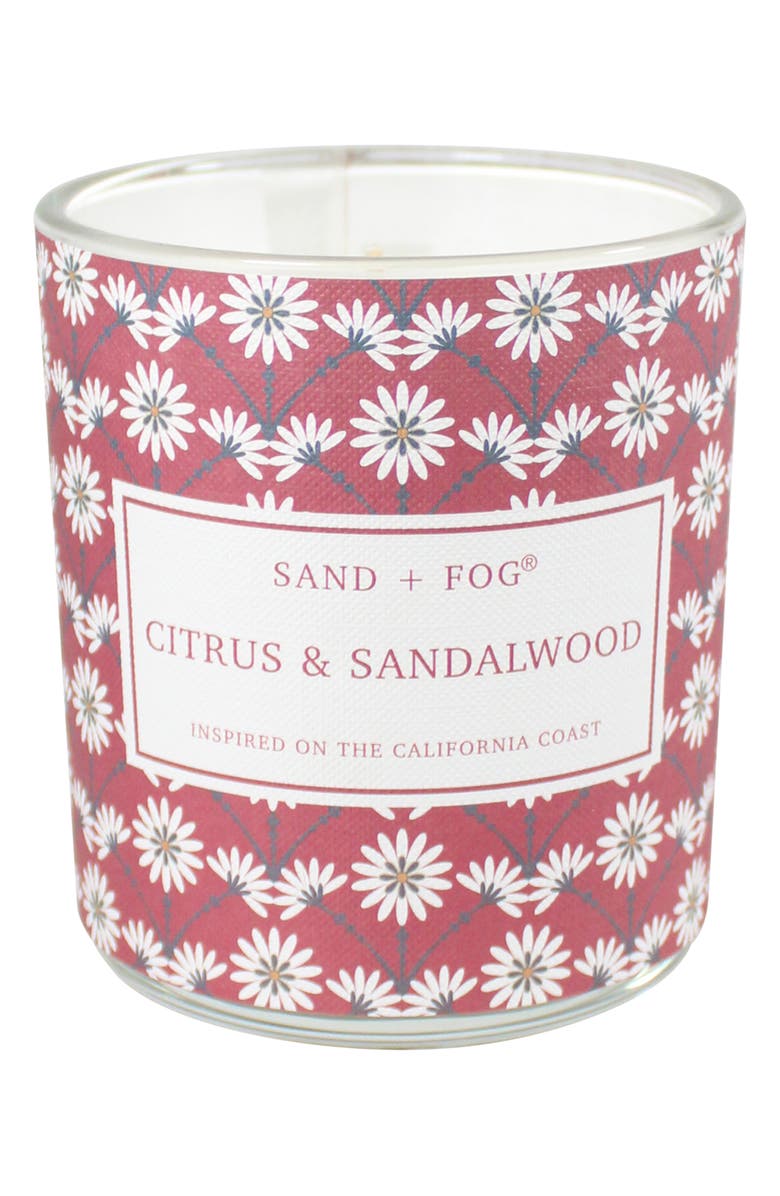 SAND AND FOG Cirtus & Sandalwood Candle, Alternate, color, Citrus N Sandalwood