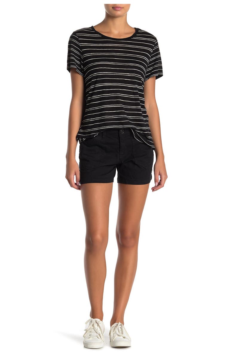 SUPPLIES BY UNIONBAY Petite Alix Twill Shorts, Main, color, 