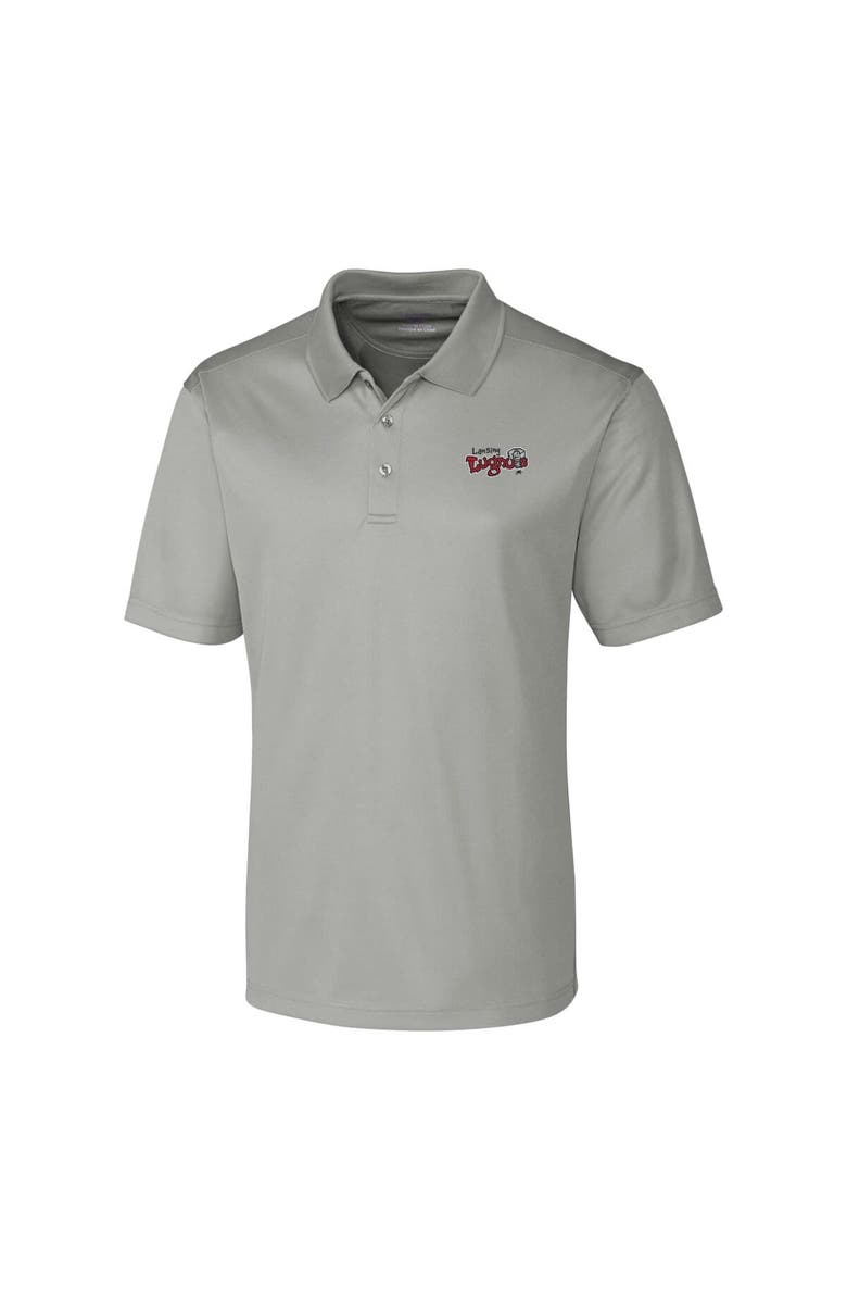 Cutter & Buck Men's Cutter & Buck  Silver Lansing Lugnuts  Clique Ice Pique Tech Polo, Alternate, color, 