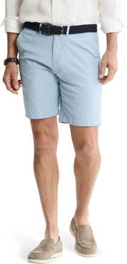 JACHS Stretch Cotton Chambray Shorts