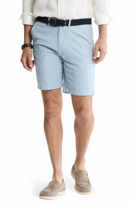 JACHS Stretch Cotton Chambray Shorts