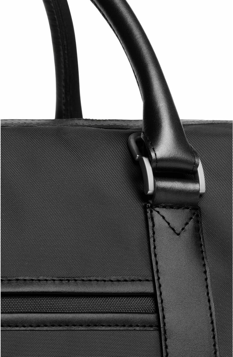 Carl Friedrik Compact Duffle Bag Nylon, Alternate, color, Black