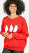 Yumi Penguin Knitted Jumper