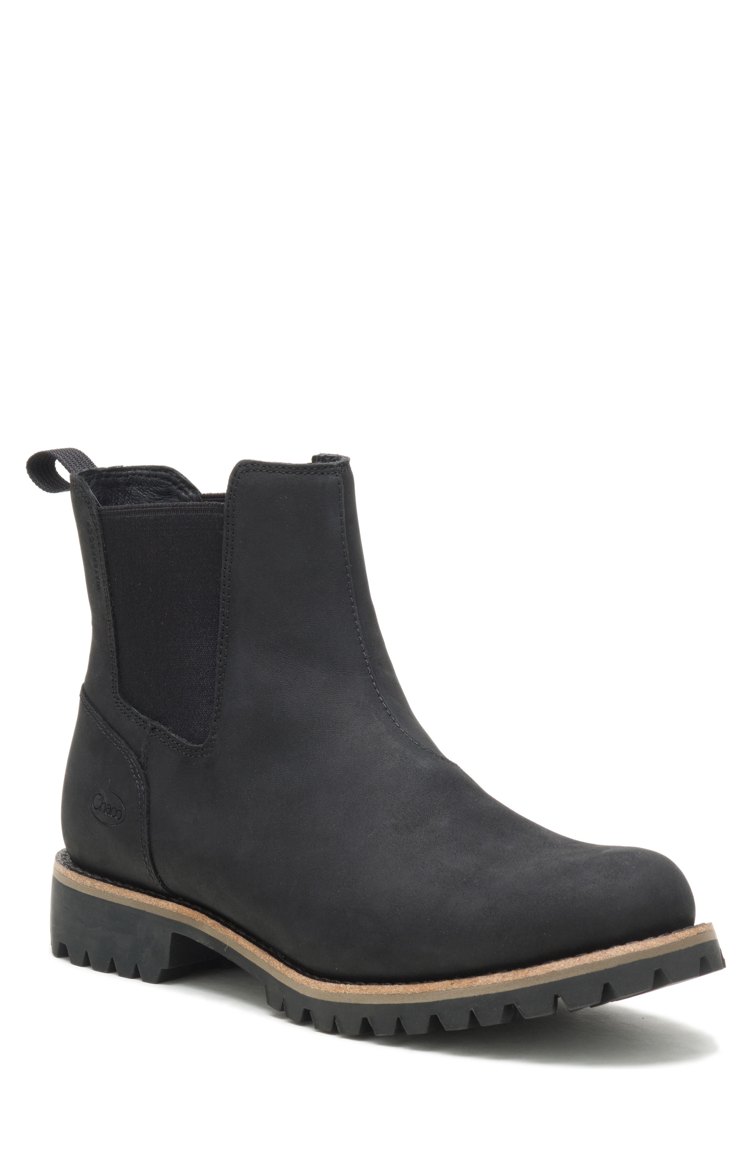 Chaco Fields Waterproof Chelsea Boot (Men) | Nordstrom display picture 1
