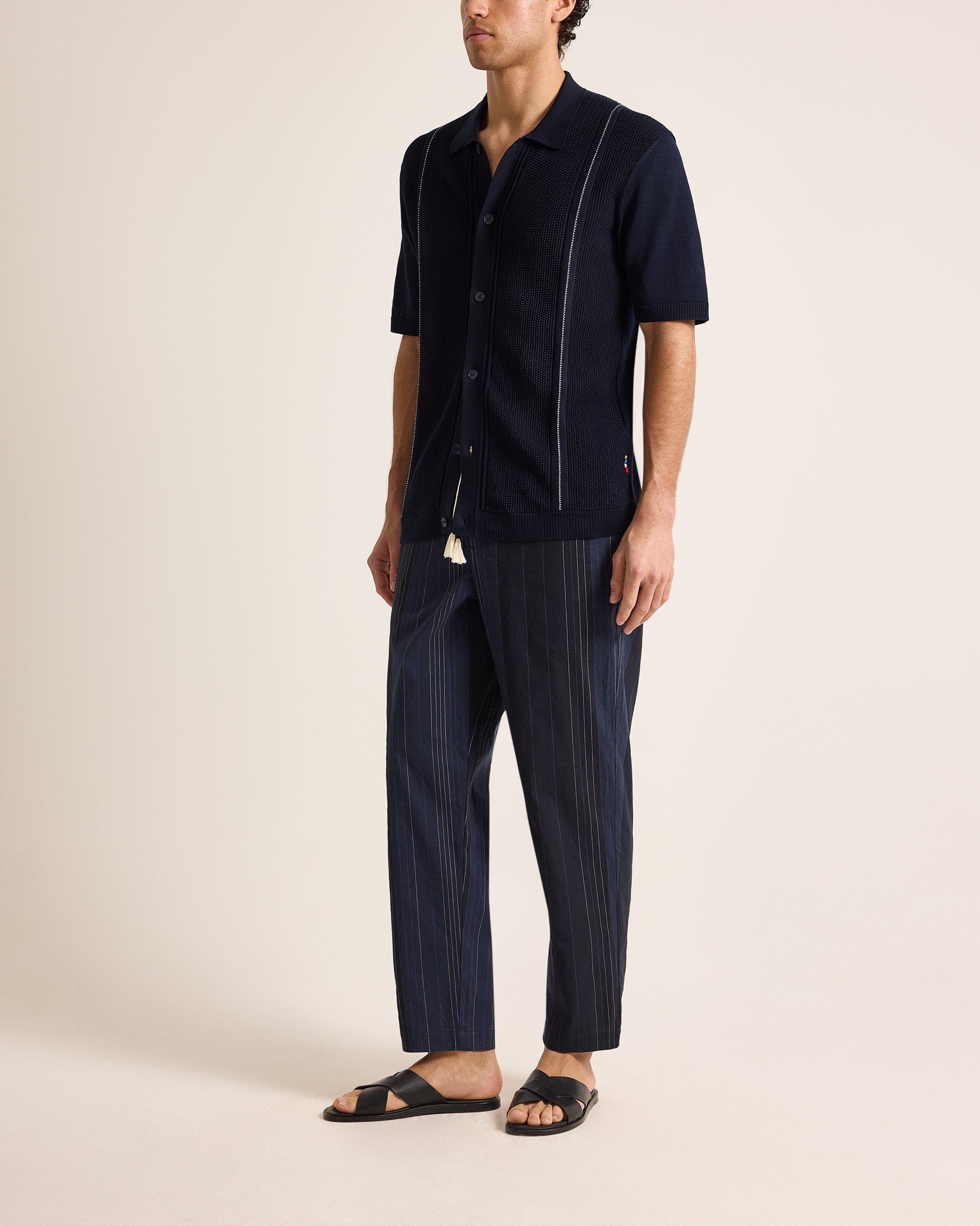 selected NIGHT IRIS STRIPE