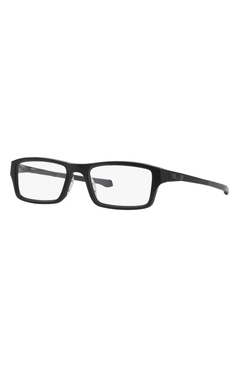 Oakley Chamfer<sup>™</sup> 53mm Rectangular Optical Glasses, Alternate, color, 