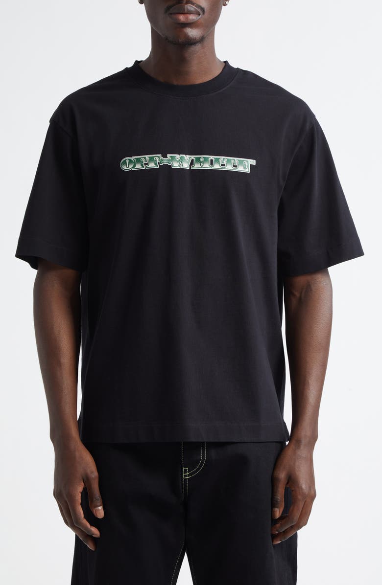 Off-White Cash Arrow Skate Graphic T-Shirt, Main, color, 