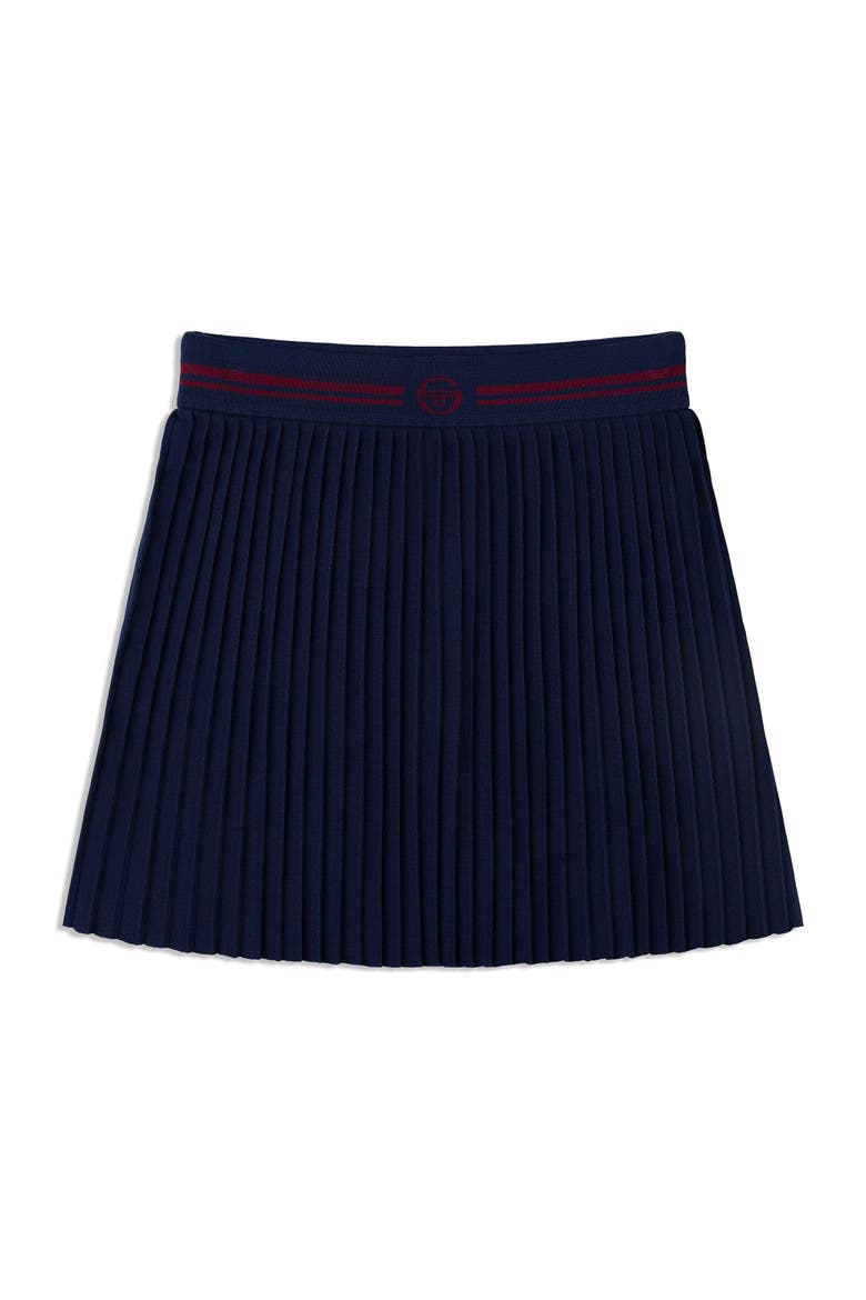 Nota Knit Skirt, Alternate, color, MARITIME BLUE
