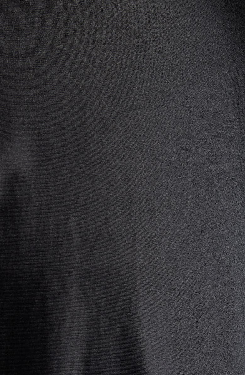 Balenciaga Asymmetric Satin Midi Skirt, Alternate, color, 